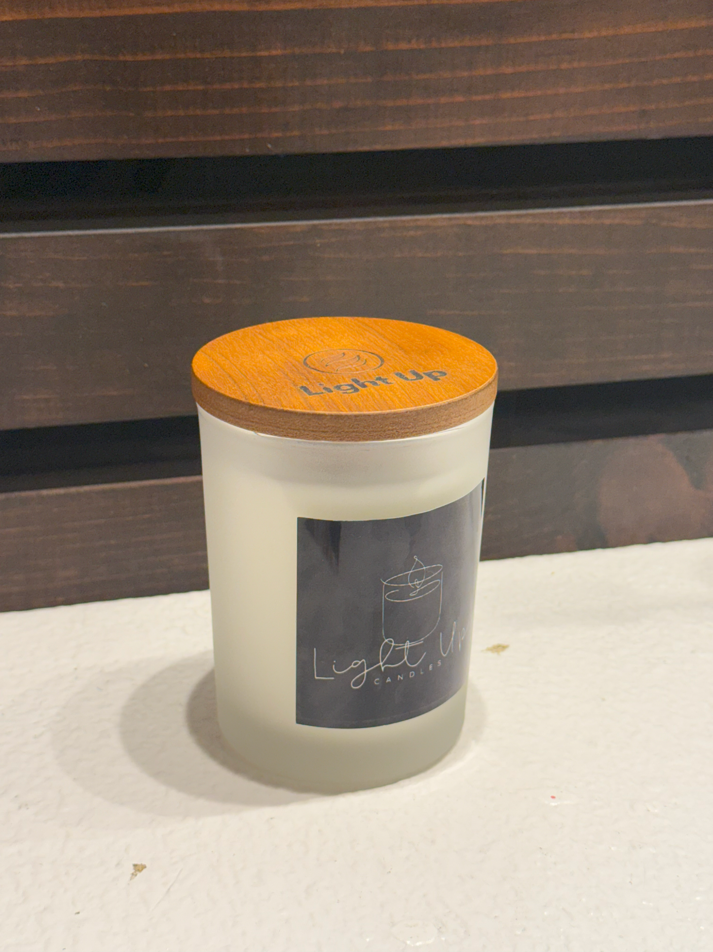 Light Up Scented Candle, Peace & Tranquility, Cashmere Jasmine, 8oz